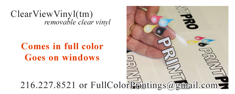ClearView™ FullColorClearAdhesiveVinyl 