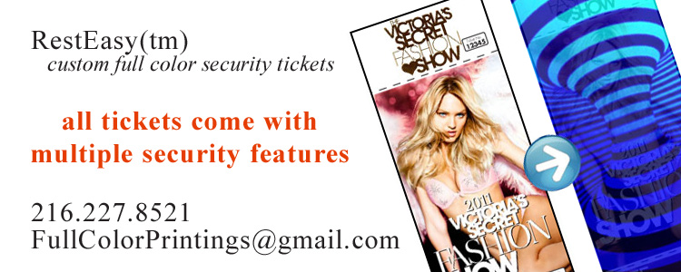 RestEasy™ security tickets 