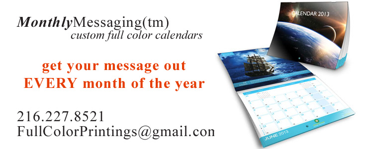 full color discount calendars 