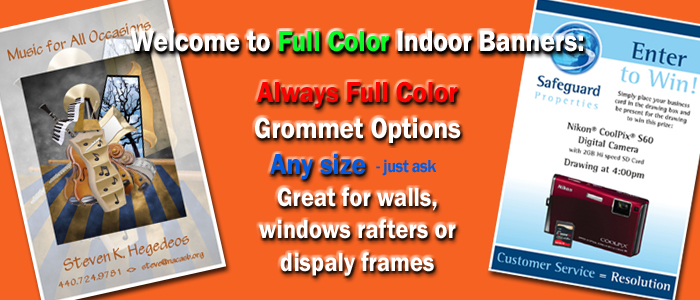 full color indoor banners 